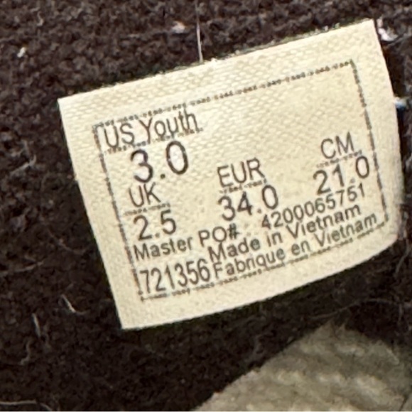 Vans Sk8-Hi black sneakers shoes size kids youth 3 - Picture 4 of 10